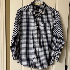 IZOD Boy’s Blue Checkered Shirt